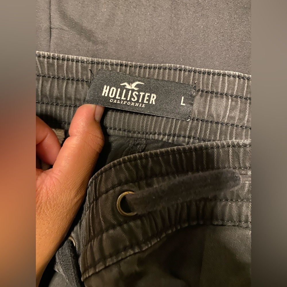 Black Hollister Skinny Joggers